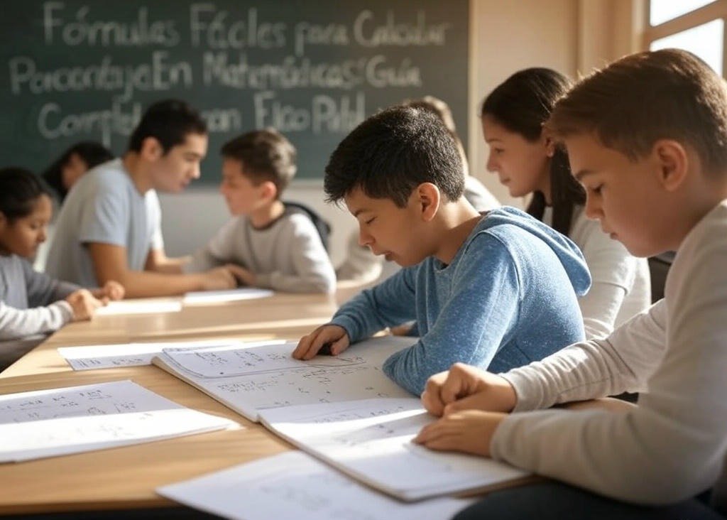 Fórmulas Fáciles para Calcular Porcentajes en Matemáticas: Guía Completa con Ejemplos Prácticos