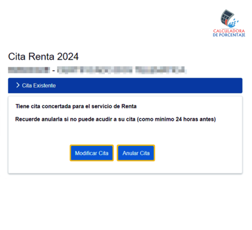 cita presencial renta 2024 15.1