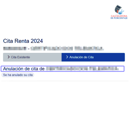 cita presencial renta 2024 16.1