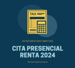 cita presencial renta 2024 BP